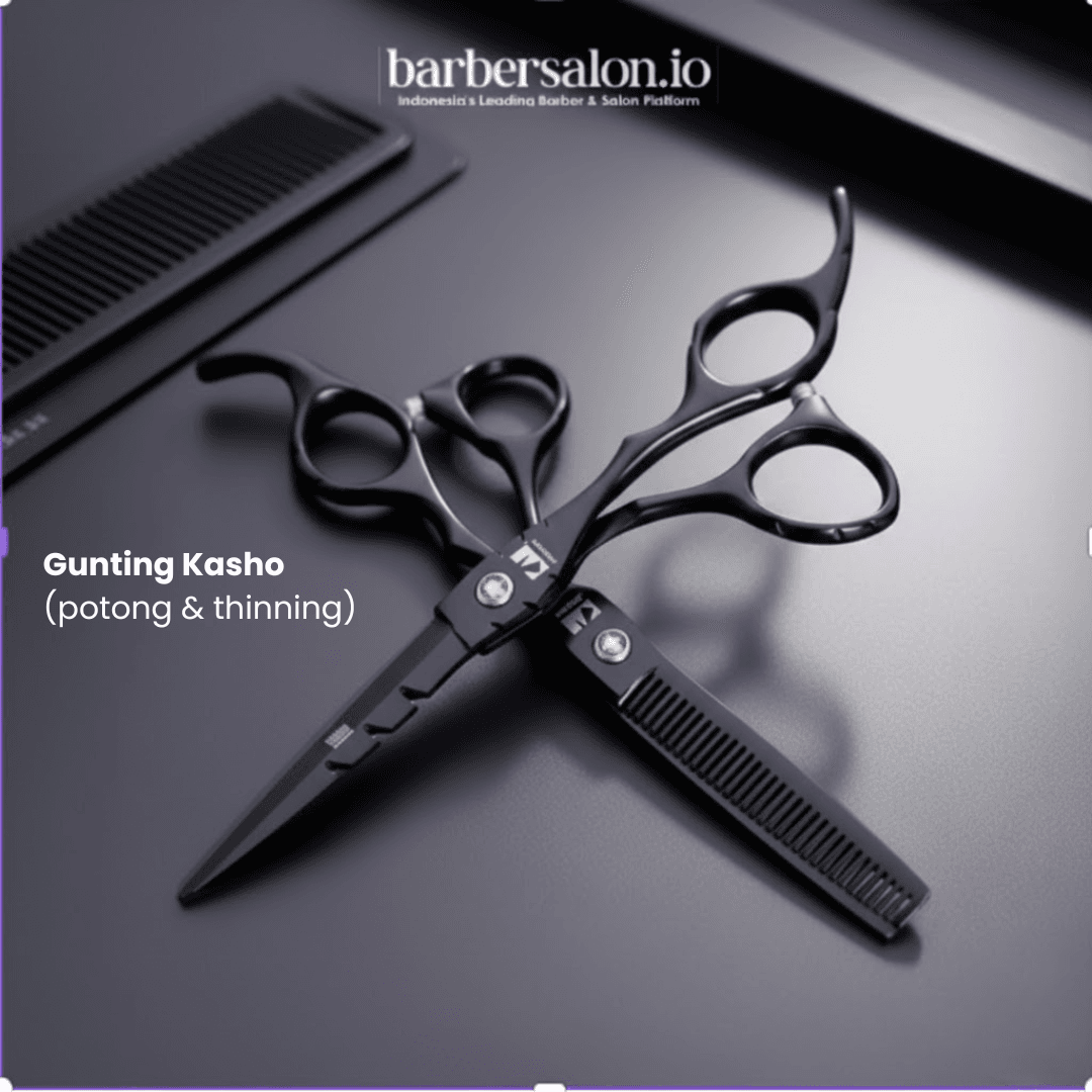Gunting Kasho ( potong & thinning)
