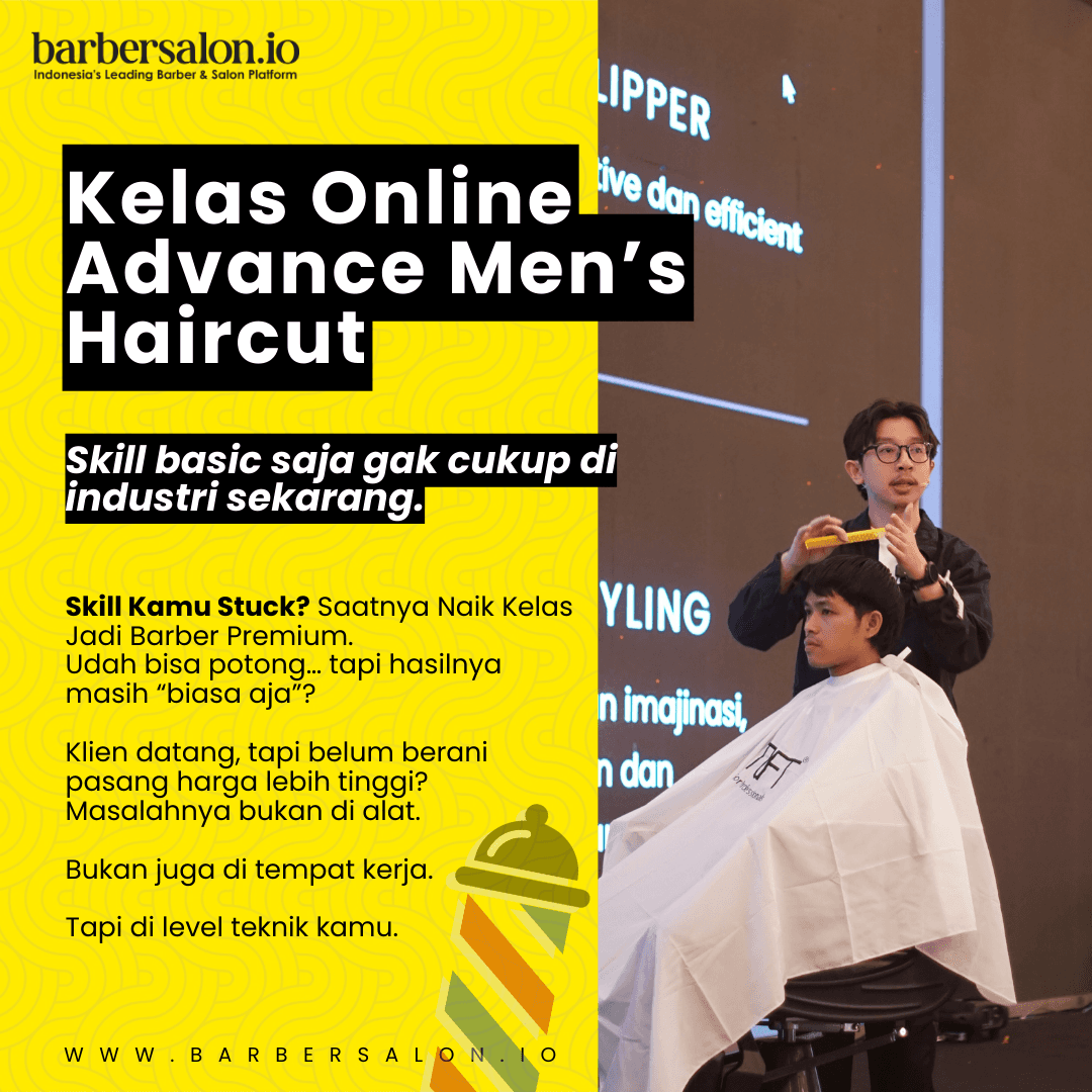 Kursus Online Advance Mens Haircut