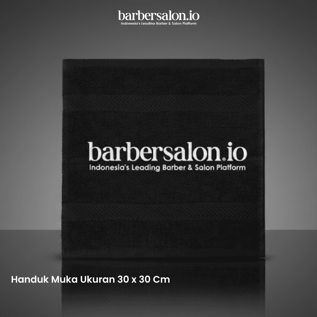 Handuk Muka Barber 30 x 30 cm Premium Quality