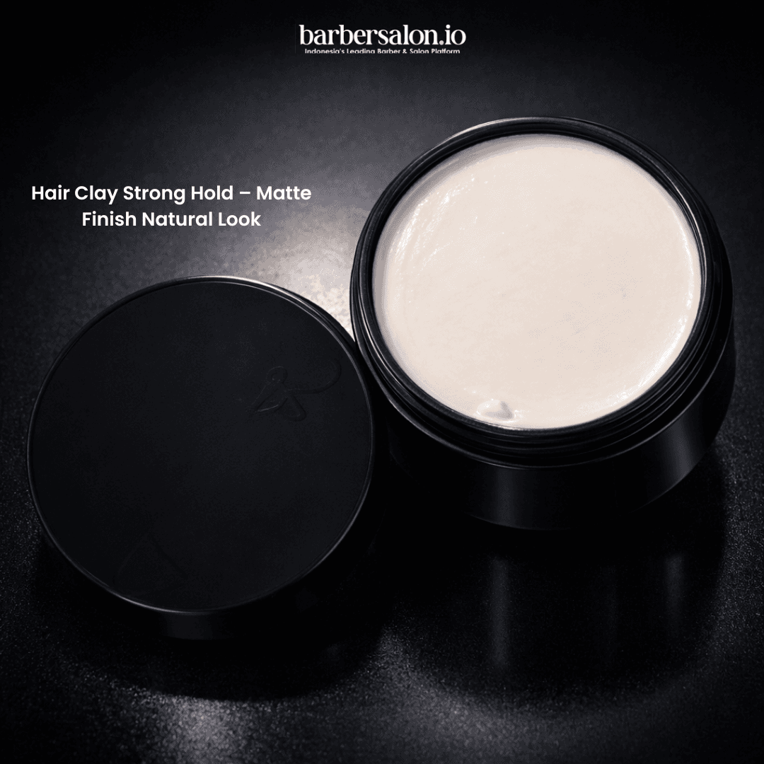 Hair Clay Strong Hold - Matte Finish Natural Look