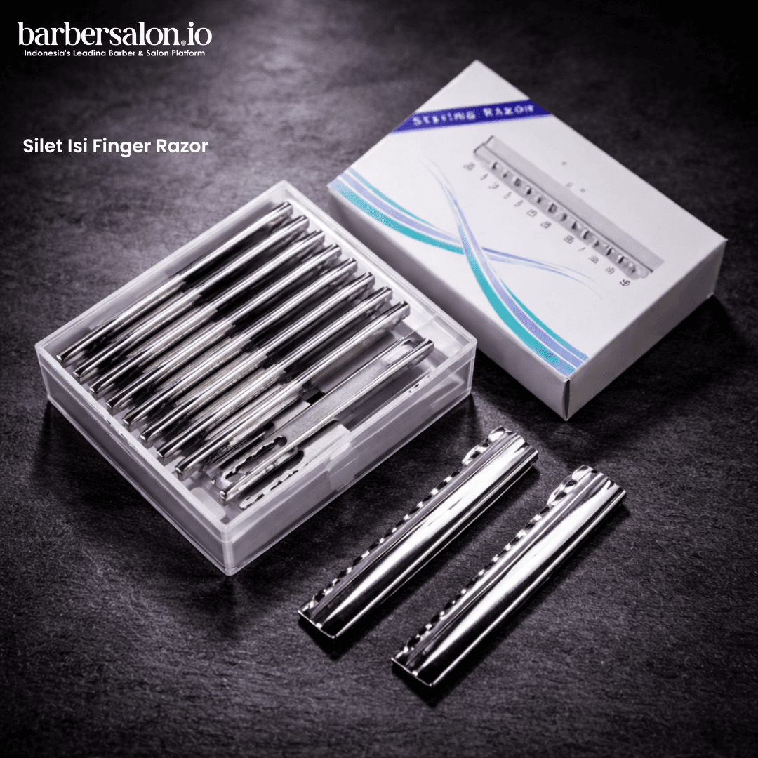 Silet Isi Finger Razor Refill Pisau Cukur Barber Presisi & Tajam