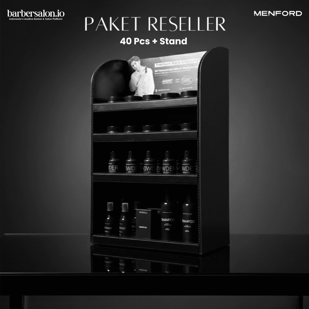 Paket Reseller Menford 40 pcs + stand