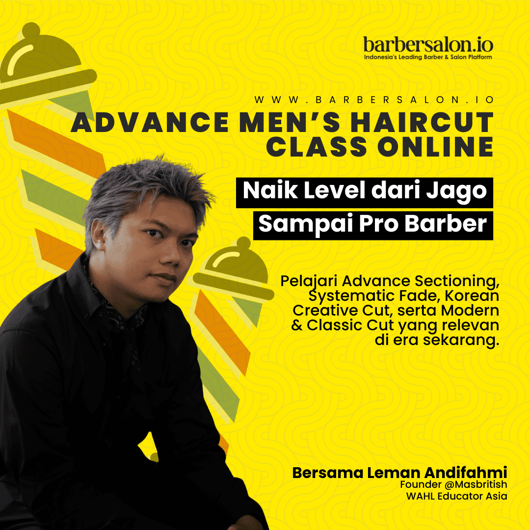 Kursus Online Advance Mens Haircut