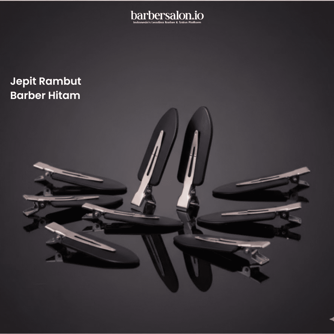 Jepit Rambut Barber Hitam