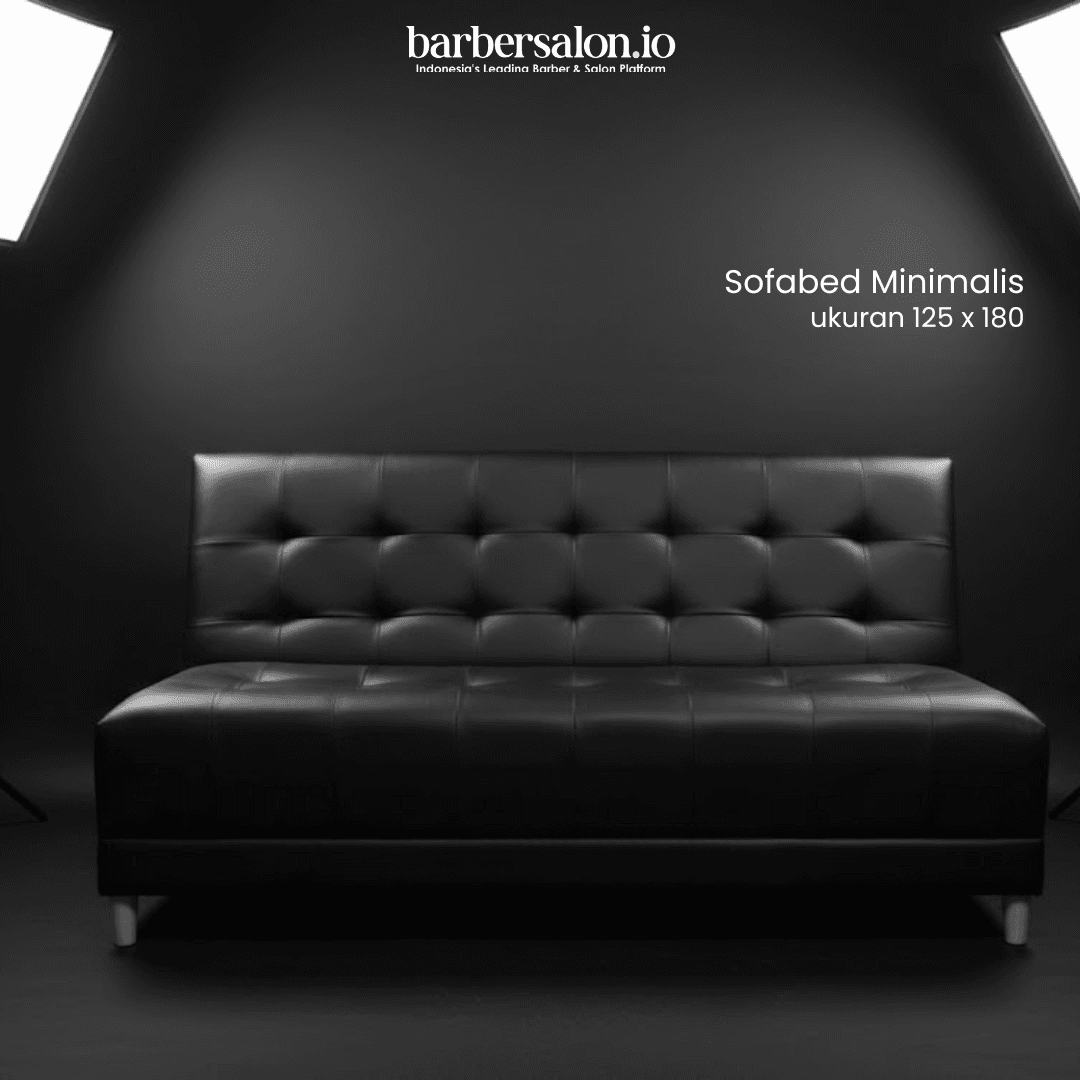 Sofabed Minimalis Sofa Bed Modern Hitam Elegan