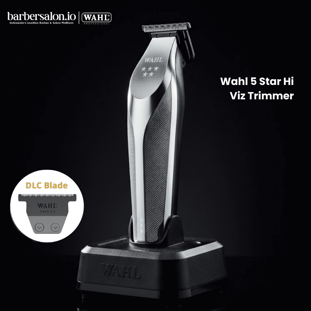 Wahl 5 Star Hi Viz Trimmer Alat Pangkas Rambut Profesional, Trimer, Official Store