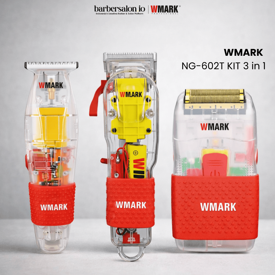 Wmark – NG-602T KIT 3 in 1 – Professional Rechargeable High Speed Hair Clipper
